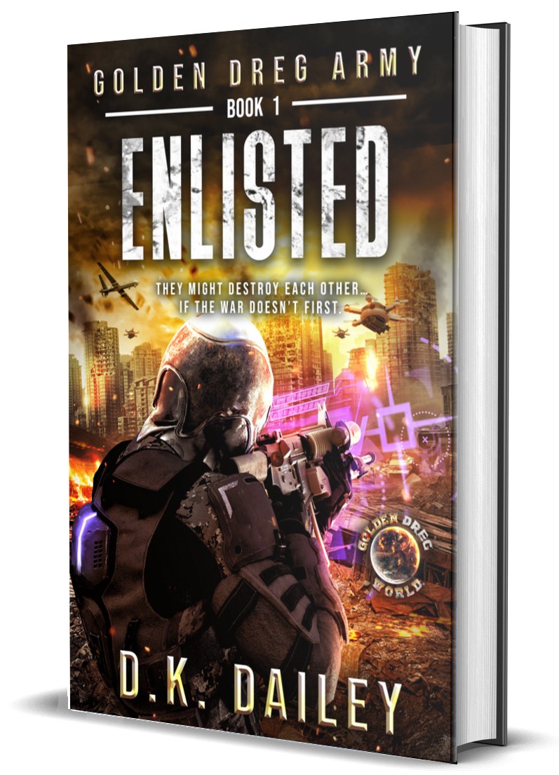 Golden Dreg Army Book 1-3D ART